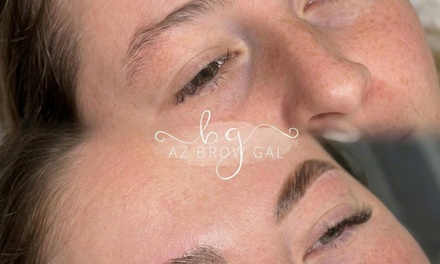 Single Eyebrow Lamination Session for Defined Brows - AZ Brow Gal