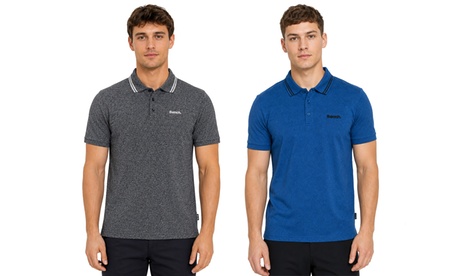 Bench Grey Bench Ronzo Men s Polo Shirt - XXL