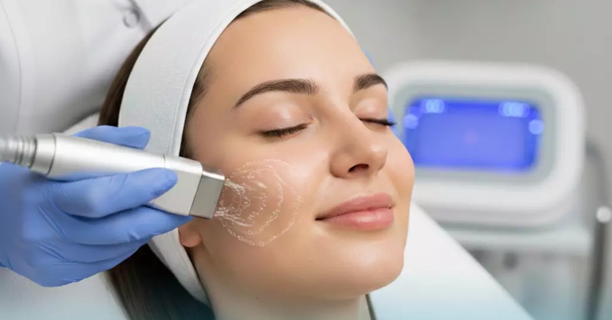 Limpieza facial profunda con hidrolimpieza en Barcelona