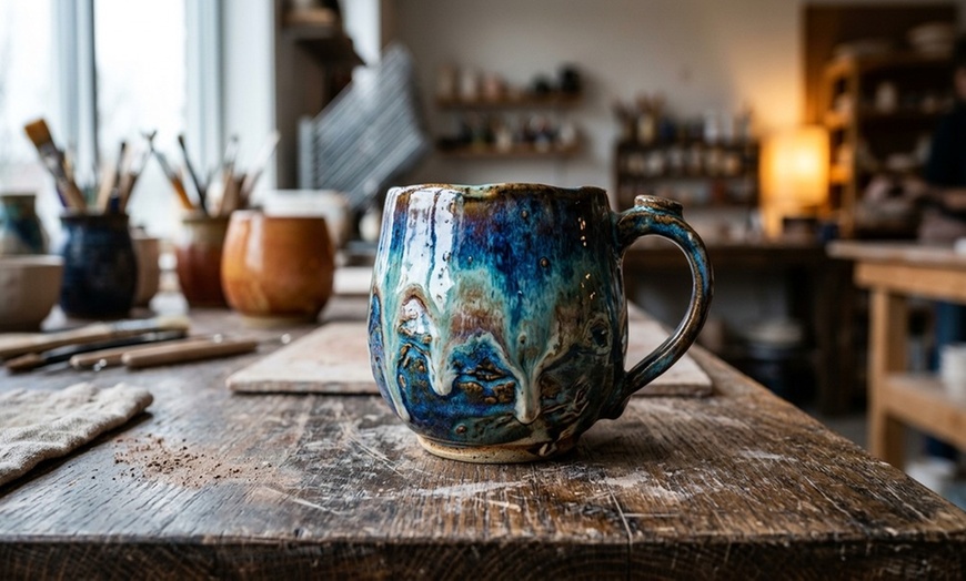 Image 2: Master the Wheel & Tools in Expert-Led One-Hour Pottery Classes!