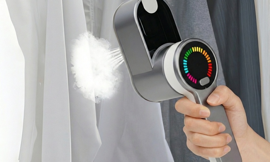 Image 5: Miniplancha de viaje con función de planchado en seco y a vapor