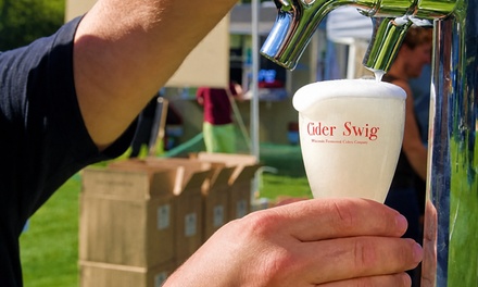 Festival Admission for One (21+) - Greater Gig Harbor Foundation/Cider Swig
