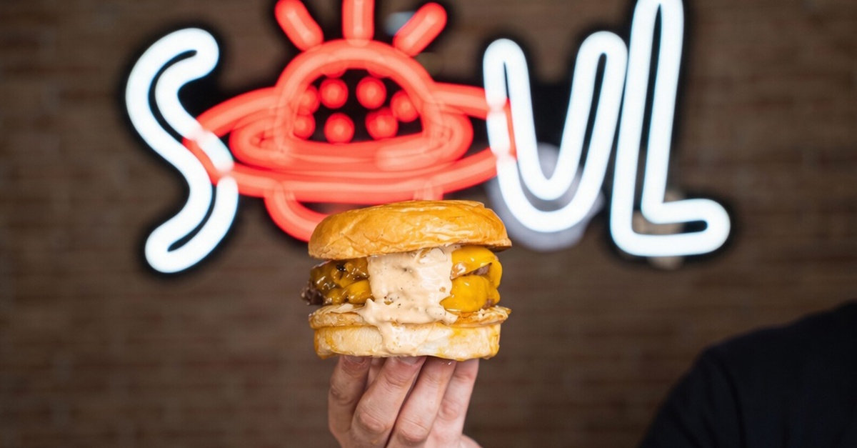 Menú de hamburguesa gourmet en Street Soul, Valencia