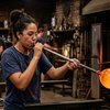 Image 3: Glass-Blowing, Wine or Beer Glass-Blowing, or Traditional Vase & More