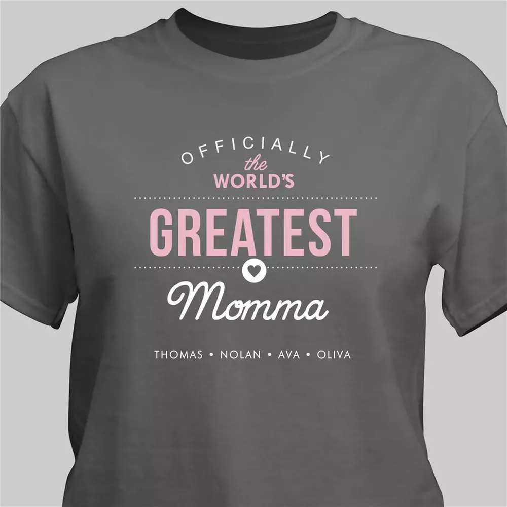 Up to 40% Off Personalized Mother's Day T-Shirts