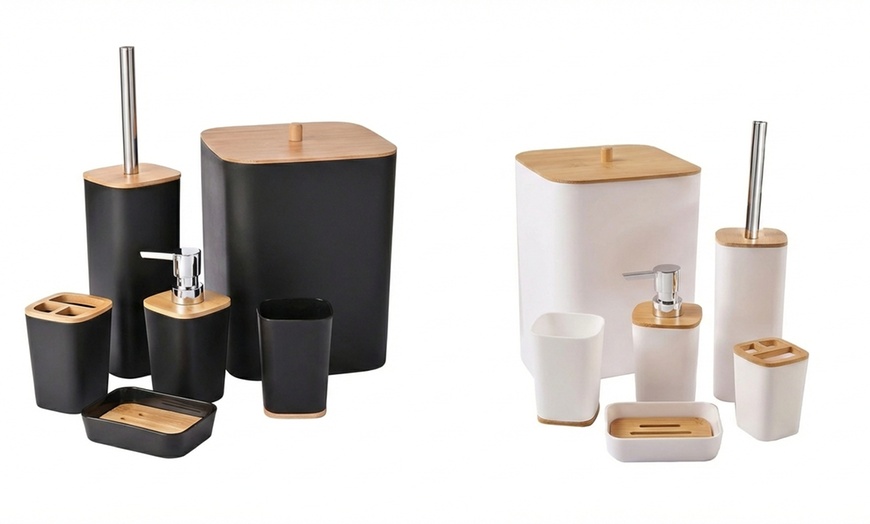 Image 3: Set complet de 6 accessoires pour salle de bain