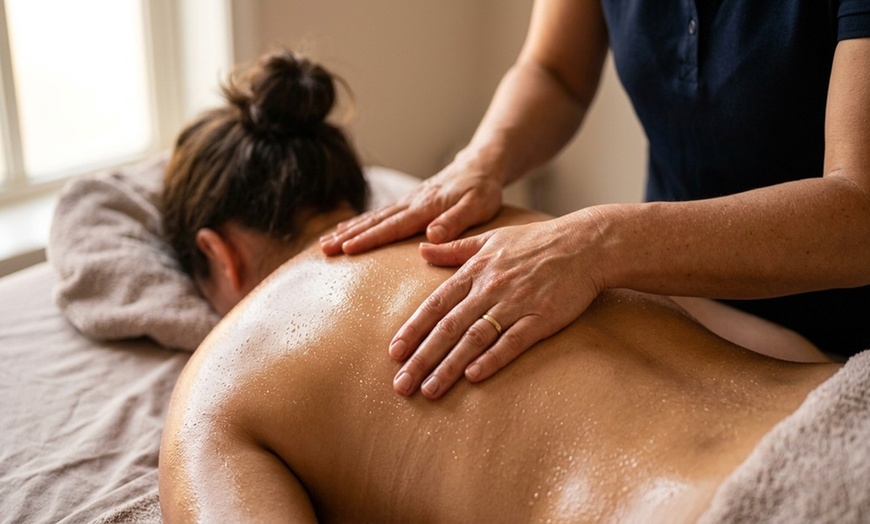 Image 7: 60 Minute Deep Tissue Massage with CBD Oil or Couples Massage