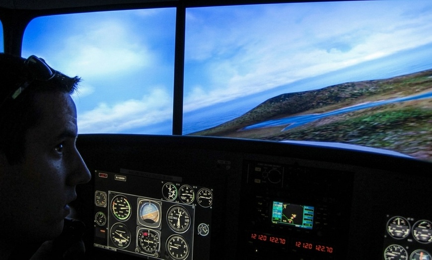 Image 3: Experience a 60-Minute Flight Simulator Session for One or Two