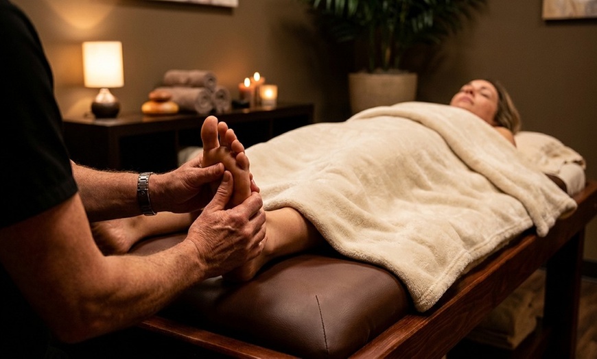 Image 5: One 60 Minute choice of Massage - Foot Reflexology at Harmonic Healing
