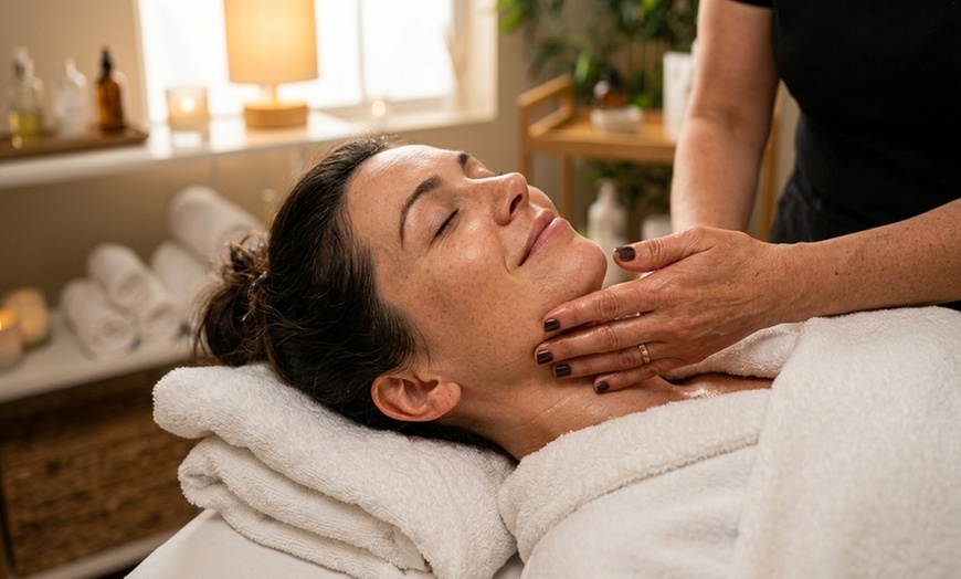 Image 7: Unwind with One Brazilian Lymphatic Drainage or Facial Massage