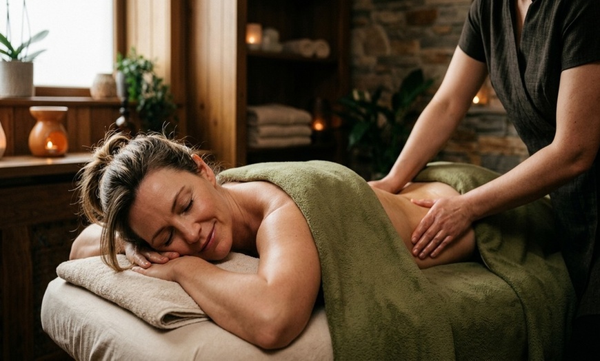 Image 4: 60-Minute Massage and Facial Bliss with Hot Stones and Aromatherapy