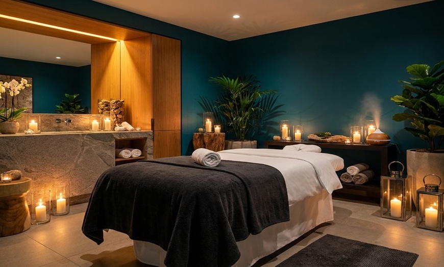Image 3: 60-Minute Swedish Massage with Hot Towels and Mini or Full Facial