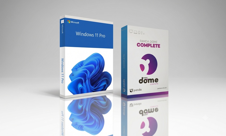 Image 2: Windows 11 Pro or Home + Panda Dome Advanced/Complete | 1 Device