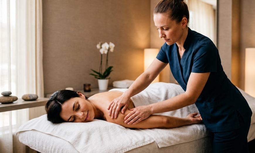 Image 3: Revitalizing Lymphatic Drainage Massage for Detox & Fluid Balance