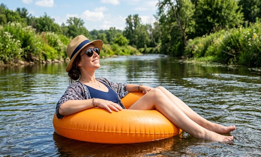 Image 2: Enjoy Lazy River Tubing on the Scenic Shenandoah