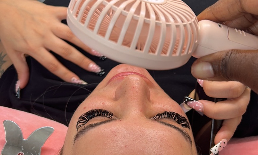 Image 4: Full Set Eyelash Extensions: Choose from 5 Styles