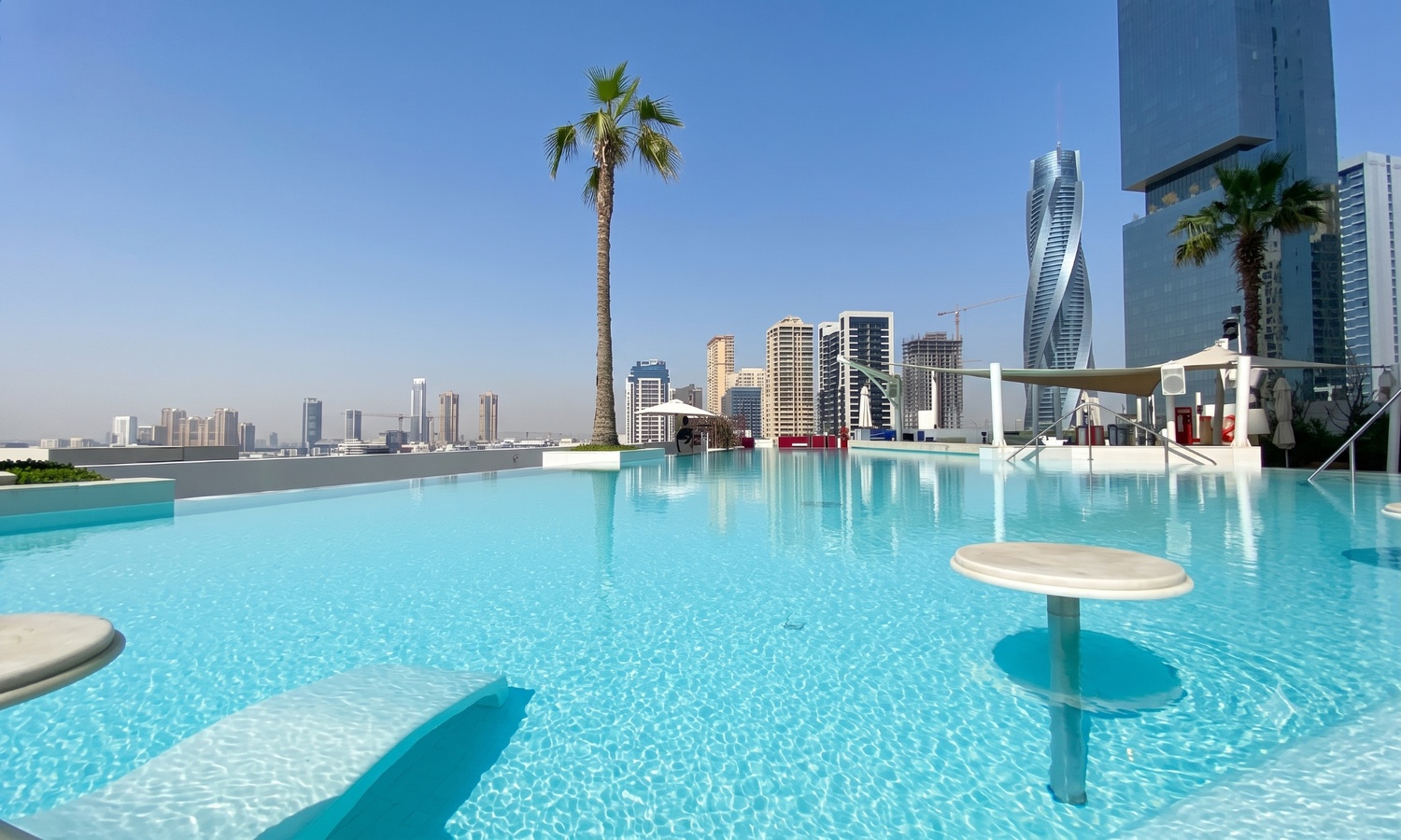 Vibrant Pool Day At A Chic…