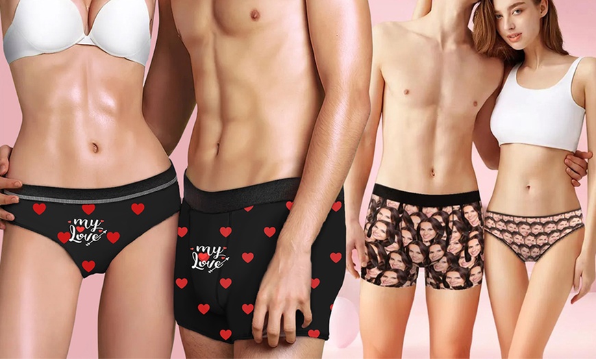 Image 11: Up to 89% Off Custom Photo Underwear from Justyling