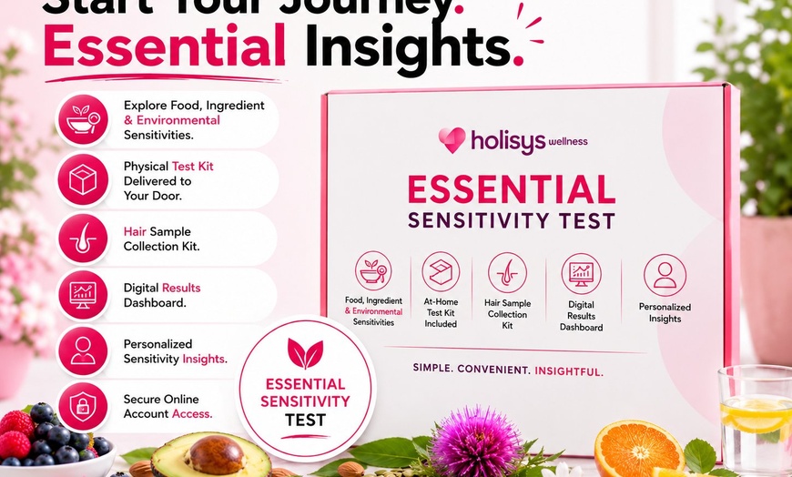 Image 2: Comprehensive Sensitivity Tests for Gut, Skin, Energy & Hormones