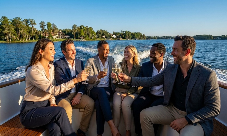 Image 5: Explore Orange County Waterways on 1-Hour Luxury Boat Tour of Orlando