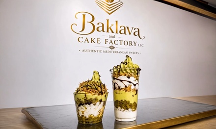 $15 to spend at The Baklava and Cake Factory - Baklava And Cake Factory