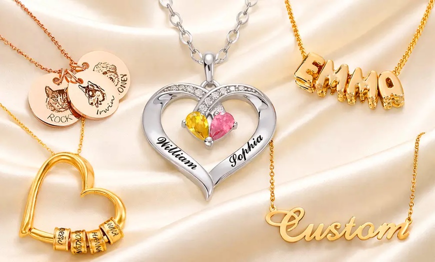 Image 2: Custom Engraved Necklaces for Any Occasion