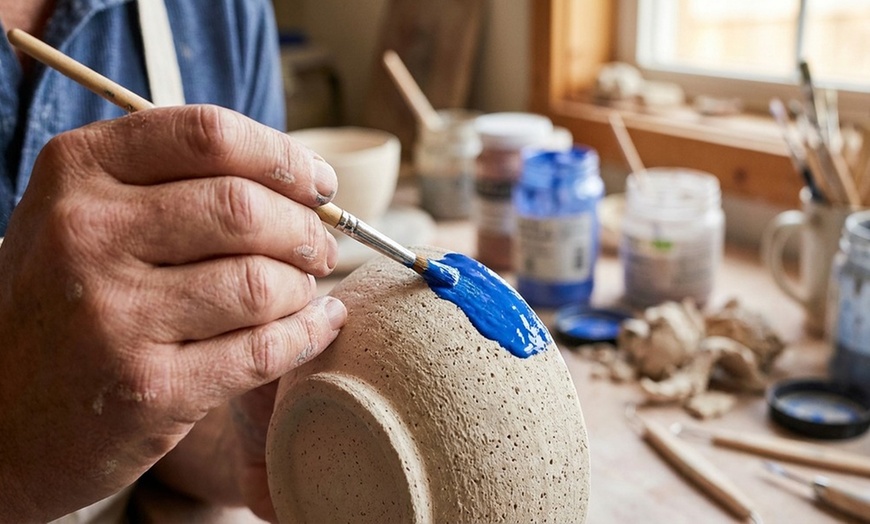 Image 4: Create Unique Glass Art Pieces: Bowls, Vases, & Plates
