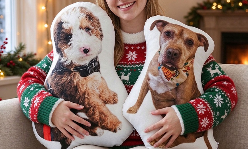 Image 11: Personalized 3D Pet Pillow - Up to 81% Off!