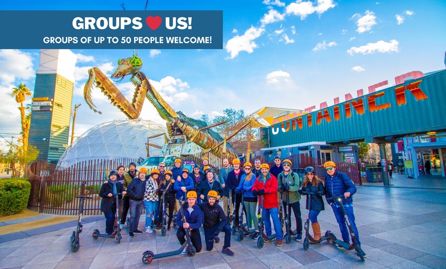 Image 6: Experience Taco Food Tour on Scooter in Las Vegas 