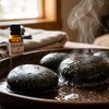 Image 3: Relaxing Couples Massage with Hot Stones and Hot Towels