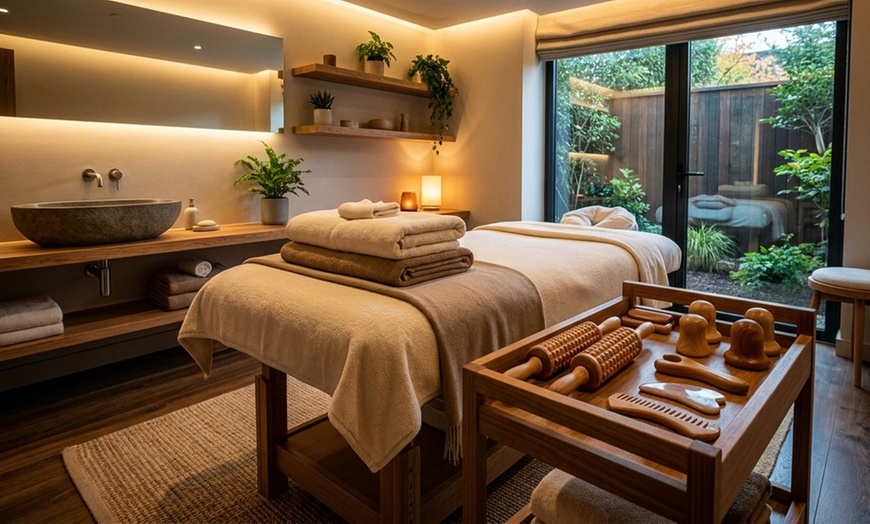 Image 2: Revitalize with Bamboo Massage: Wood Therapy Treatments Available