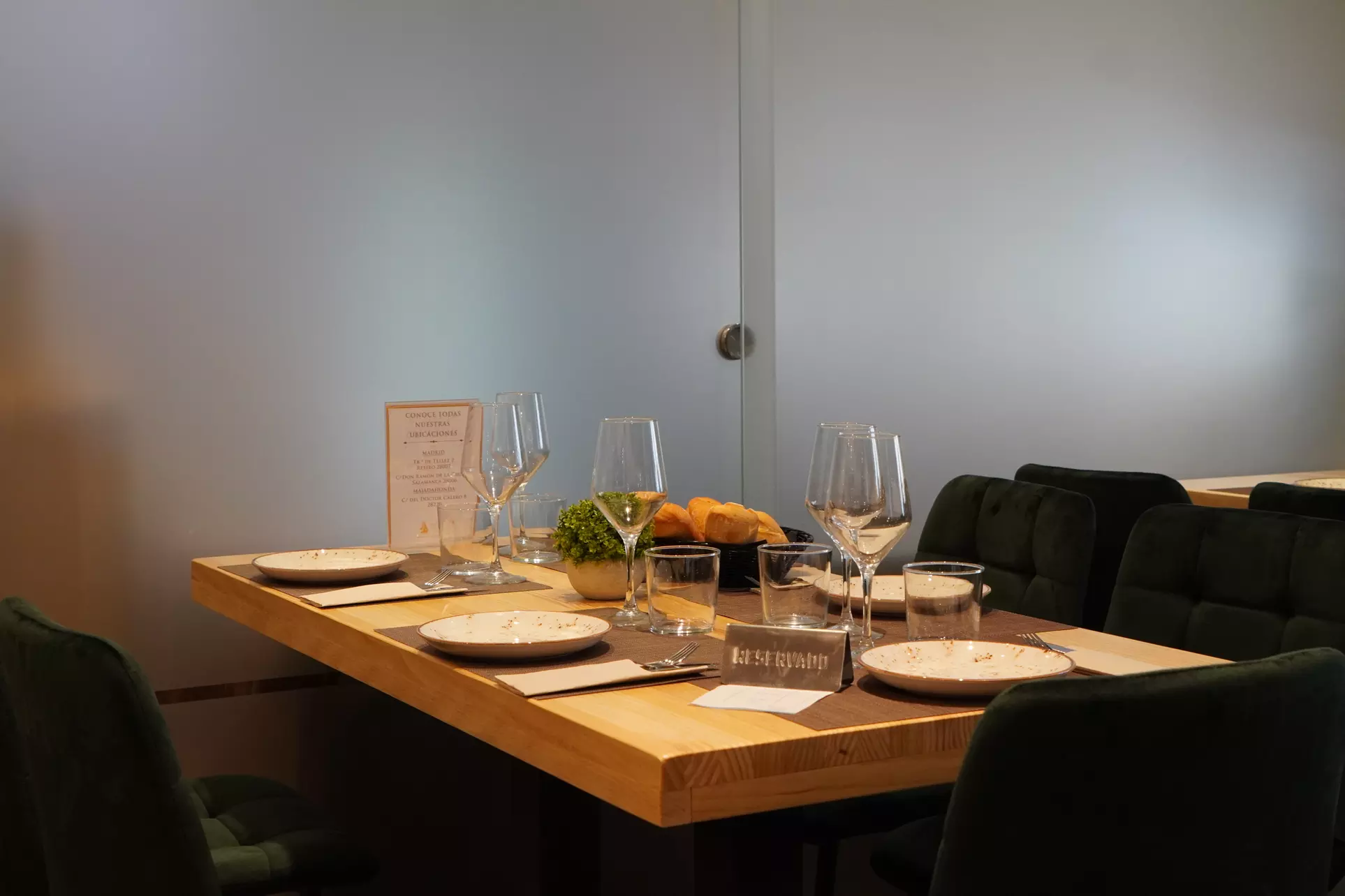 Menú degustación de 7 platos con arroz como principal para 2 o 4 pax.