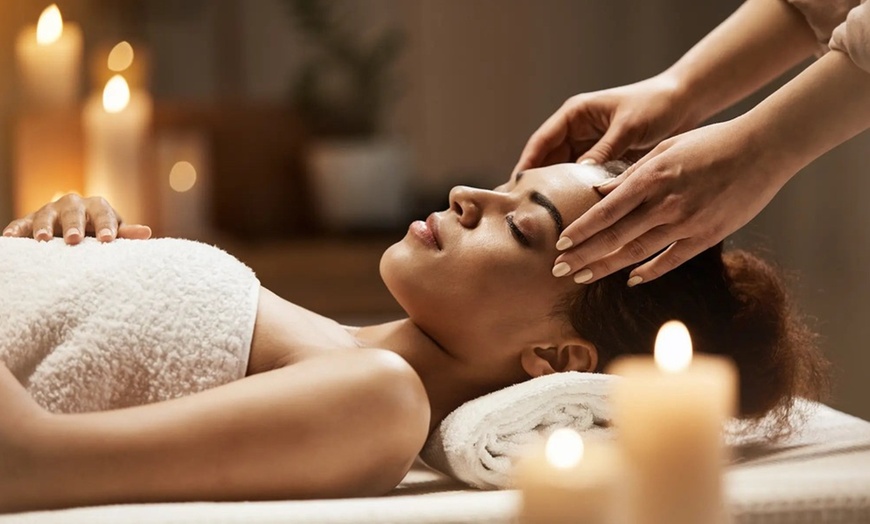 Image 2: One/Two 30 or 60 Min Deep Tissue Massage + 15Min Sauna Blanket & More
