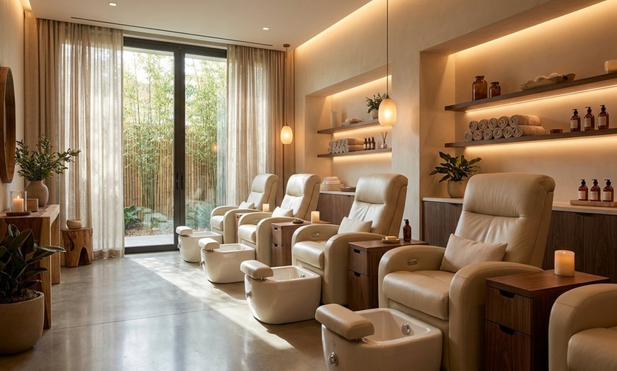 Image 2: Treat Yourself to a Mini Mani-Pedi Package or Oh La La Package For One