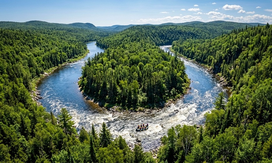 Image 2: Explore Adventure on the Kennebec River with White-Water Rafting Trip