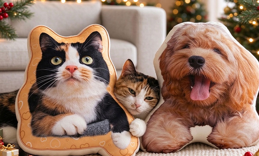 Image 13: Personalized 3D Pet Pillow - Up to 81% Off!