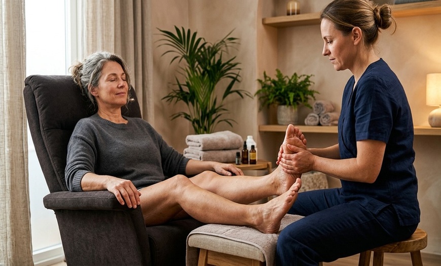 Image 5: 60 Min Foot, Swedish, Deep Tissue, Hot Stone Couples Massage or More