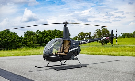 Helicopter Hands-On Discovery Flight Experience for One - Left Pedal Aviation