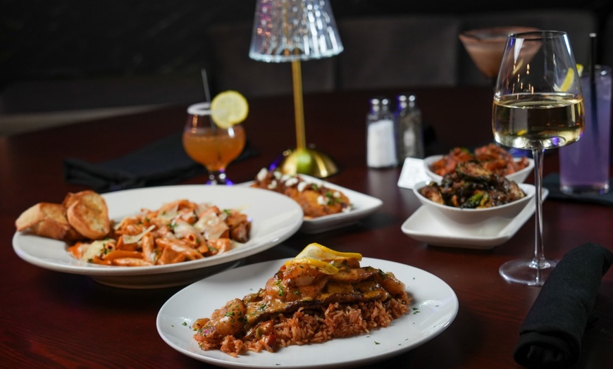 Image 2: Dinner for Two or Four with Wine at Indigo Room Smyrna