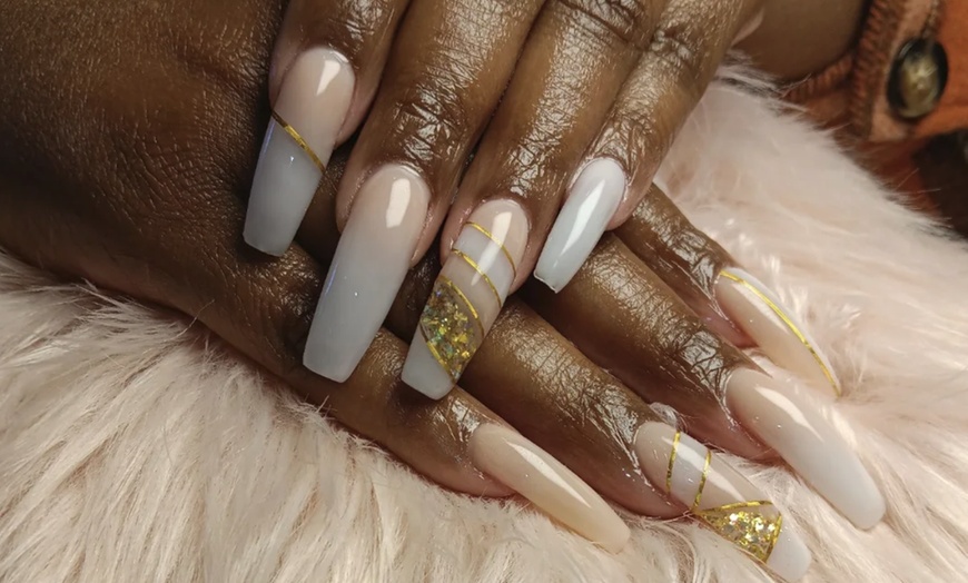 Image 6: Manicure & Pedicure Services: Traditional or Long-Lasting No Chip