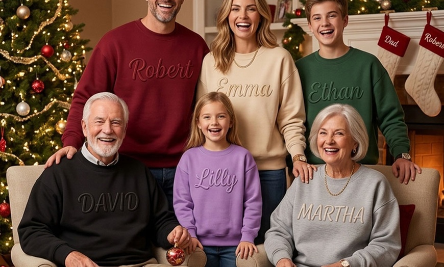 Image 2: Personalize a unisex hoodie for the perfect gift or stylish comfort!