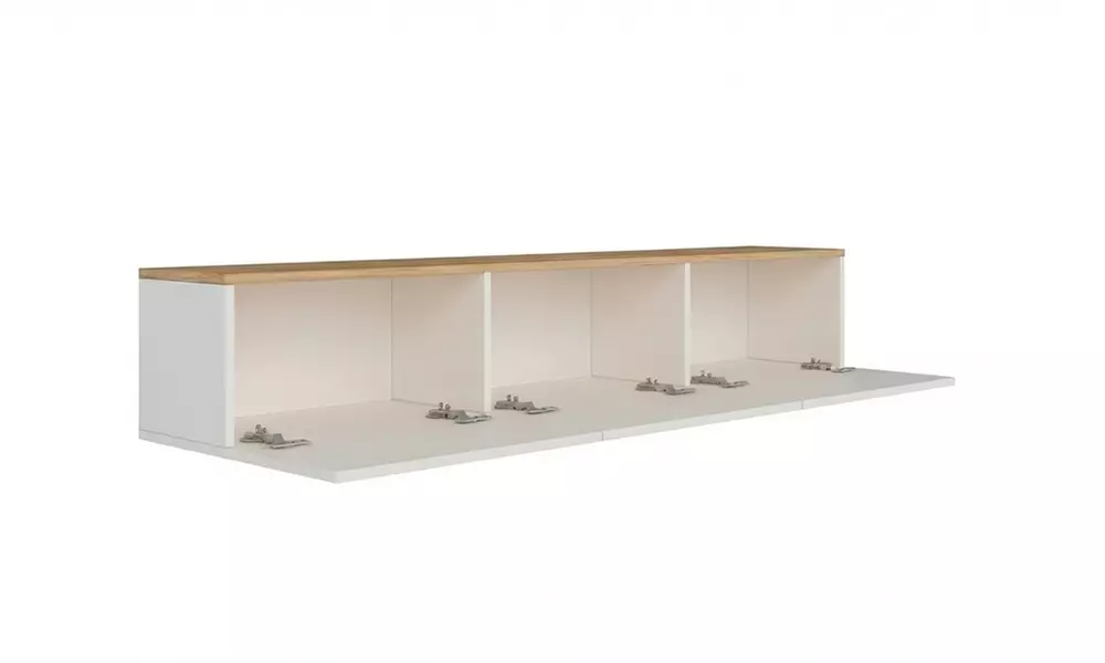 Meuble TV suspendu avec placards par Kocoon