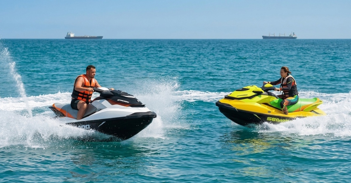 Actividad en moto de agua para 1 o 2 personas en Tarragona