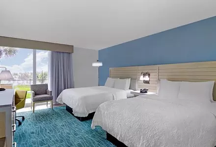 Inland View Double-Queen Balcony Room