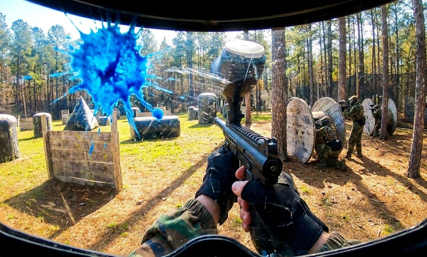 Image 4: Paintball Admission with Gear Up to 93% Off