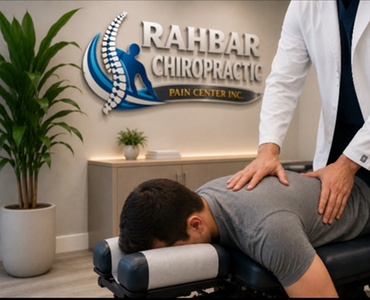 1 Chiropractic Sessions (20 min each) with Exam and Adjustments - RAHBAR CHIROPRACTIC PAIN CENTER INC