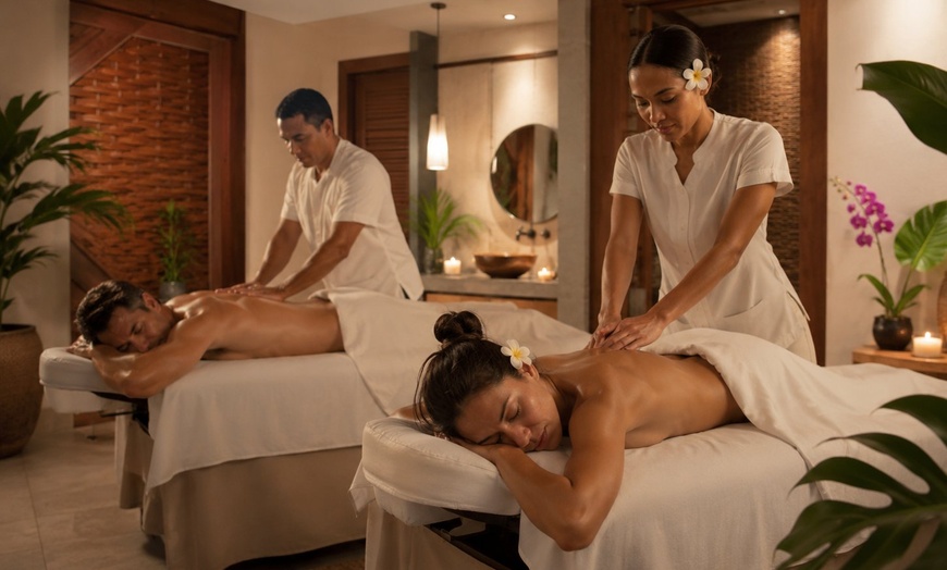 Image 2: Hawaiian Couples Spa Getaway with Lomi Lomi & Swedish Massage