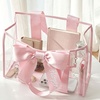 Image 9: Personalized Jelly Tote Bag with Custom Embroidered Strap