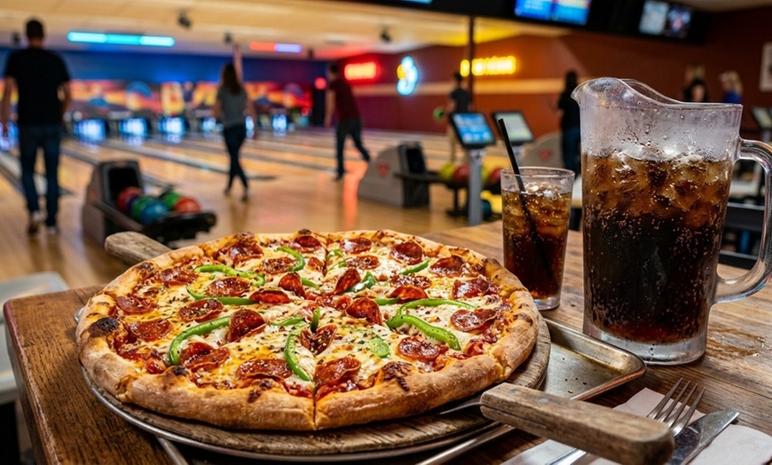 Image 2: 2 or 3 Games of Bowling & Shoe Rental with Optional Pizza & Soda
