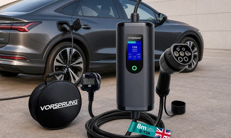 Vorsprung 10 metre cable- for street parking; Portable EV Charger